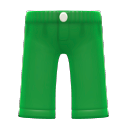 Animal Crossing Items Rain Pants Green