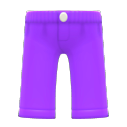 Animal Crossing Items Rain Pants Purple