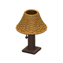 Animal Crossing Items Rattan Table Lamp Brown