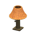 Animal Crossing Items Rattan Table Lamp Reddish brown
