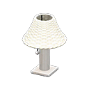 Animal Crossing Items Rattan Table Lamp White