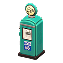 Animal Crossing Items Retro Gas Pump Green / Black retro