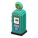 Animal Crossing Items Retro Gas Pump Green / Green with animal