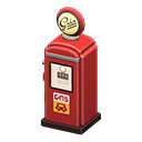 Animal Crossing Items Retro Gas Pump Red / Black retro
