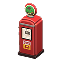 Animal Crossing Items Retro Gas Pump Red / Green with animal