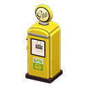 Animal Crossing Items Retro Gas Pump Yellow / Black retro