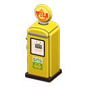 Animal Crossing Items Retro Gas Pump Yellow / Yellow oil