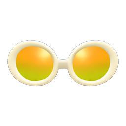 Animal Crossing Items Retro Shades Yellow