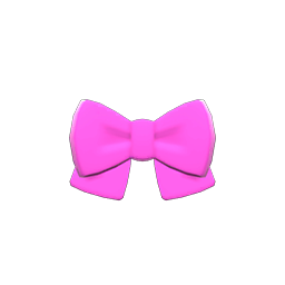 Animal Crossing Items Ribbon Pink