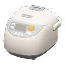 Animal Crossing Items Rice Cooker White