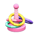 Animal Crossing Items Ringtoss Pastel