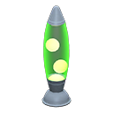 Animal Crossing Items Rocket Lamp Green