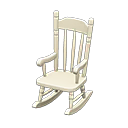 Animal Crossing Items Rocking Chair White