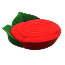 Animal Crossing Items Rose Bed Red