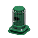 Animal Crossing Items Round Space Heater Green