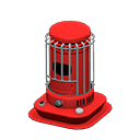 Animal Crossing Items Round Space Heater Red