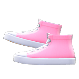 Rubber-toe High Tops Pink
