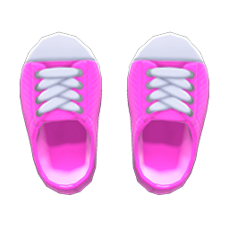 Animal Crossing Items Rubber-toe Sneakers Pink