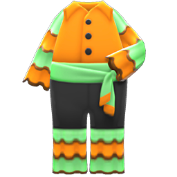 Rumba Costume Orange