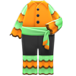 Animal Crossing Items Rumba Costume Orange