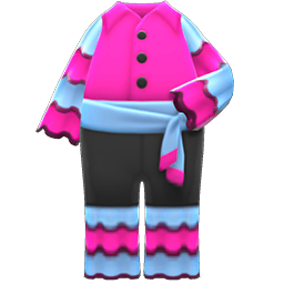 Animal Crossing Items Rumba Costume Pink