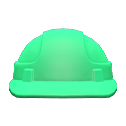 Animal Crossing Items Safety Helmet Green