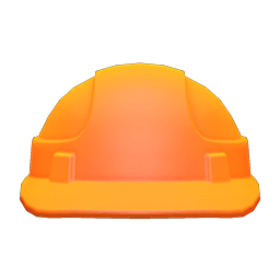 Animal Crossing Items Safety Helmet Orange