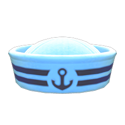 Animal Crossing Items Sailor's Hat Blue