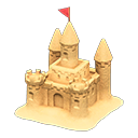 Animal Crossing Items Sand Castle Natural sand