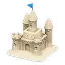 Animal Crossing Items Sand Castle White sand
