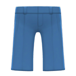 Animal Crossing Items Satin Pants Blue