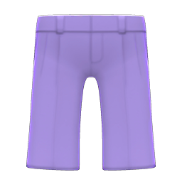Animal Crossing Items Satin Pants Light purple