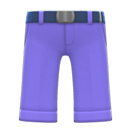 Animal Crossing Items School Pants Purple