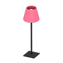 Animal Crossing Items Shaded Floor Lamp Pink