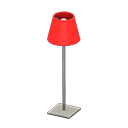 Animal Crossing Items Shaded Floor Lamp Red