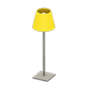 Animal Crossing Items Shaded Floor Lamp Yellow