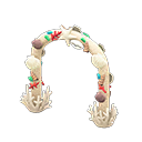 Animal Crossing Items Shell Arch White