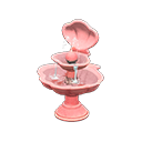 Animal Crossing Items Shell Fountain Pink