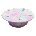 Animal Crossing Items Shell Table Pearl