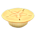 Animal Crossing Items Shell Table Yellow