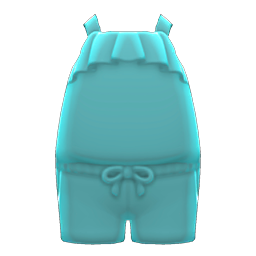 Animal Crossing Items Shorts Outfit Light blue