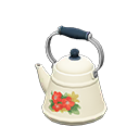 Animal Crossing Items Simple Kettle White