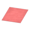 Animal Crossing Items Switch Simple Medium Red Mat