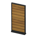 Animal Crossing Items Simple Panel Black / Horizontal planks
