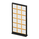 Animal Crossing Items Simple Panel Black / Lattice