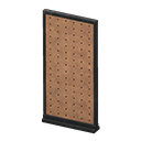 Animal Crossing Items Simple Panel Black / Pegboard