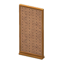 Animal Crossing Items Simple Panel Brown / Pegboard