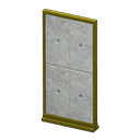Animal Crossing Items Simple Panel Gold / Concrete