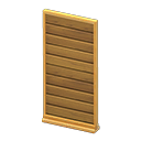 Animal Crossing Items Simple Panel Light brown / Horizontal planks