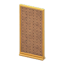 Animal Crossing Items Simple Panel Light brown / Pegboard